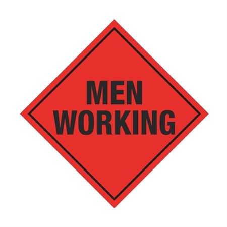 Men Working Sign